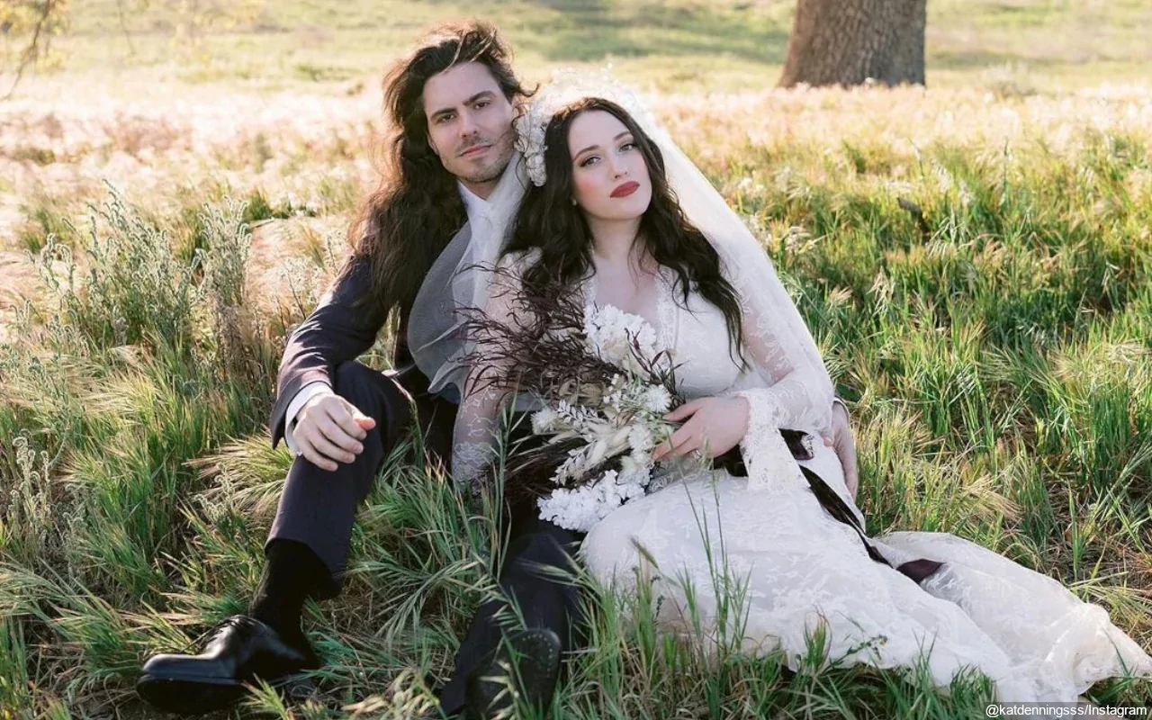 Kat Dennings Feels Like in 'Heaven' While Sharing Pics From DIY-Themed Wedding to Andrew W.K.