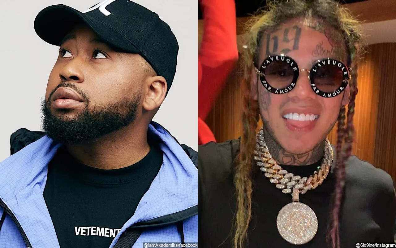 DJ Akademiks Insists He Isn't Gay After Being Accused of Sleeping With 6ix9ine by Rapper's Ex