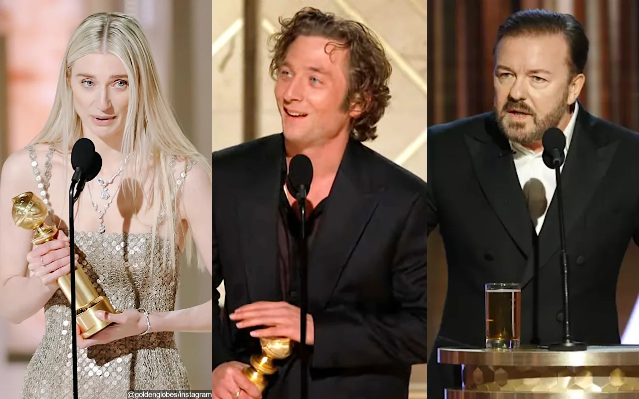 Golden Globes 2024: Elizabeth Debicki, Jeremy Allen White and Ricky Gervais Bag TV Awards