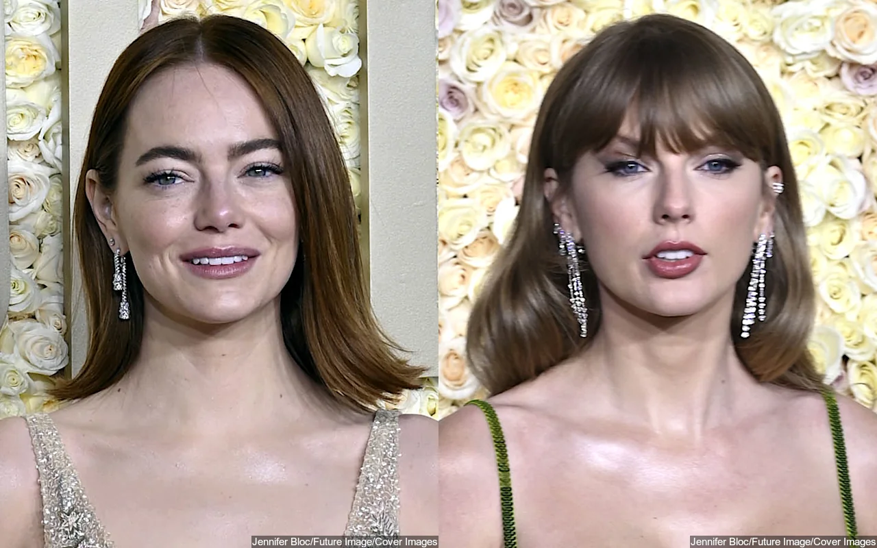 Emma Stone Jokingly Calls Out 'A**hole' Taylor Swift for Singer's Reaction to Her Golden Globes Win