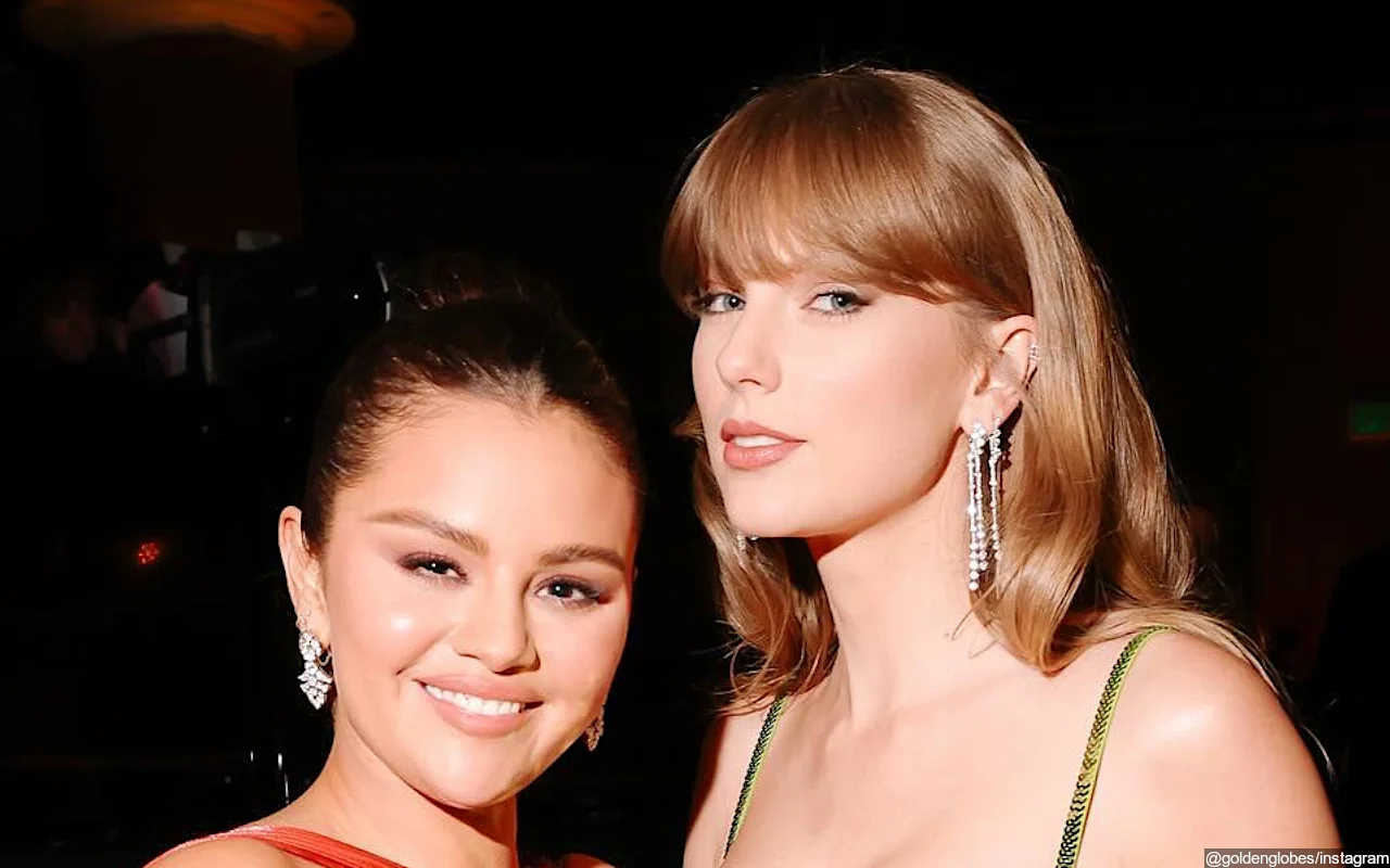 Selena Gomez Sets Record Straight on Her Gossip Session With Taylor Swift at 2024 Golden Globes