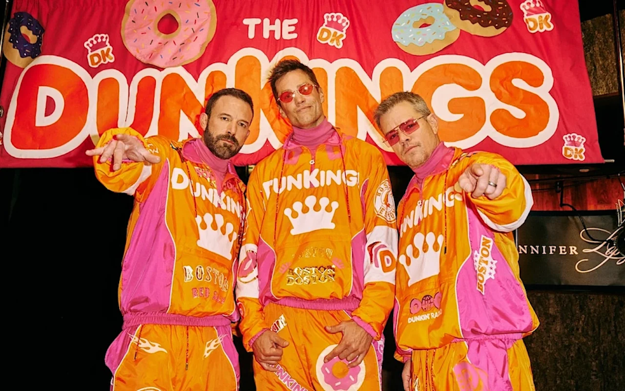 Super Bowl LVIII: Ben Affleck, Tom Brady and Matt Damon Transform Into DunKings for Dunkin' Ad 