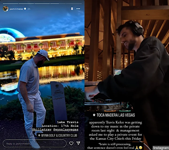 Travis Kelce's Las Vegas Sighting
