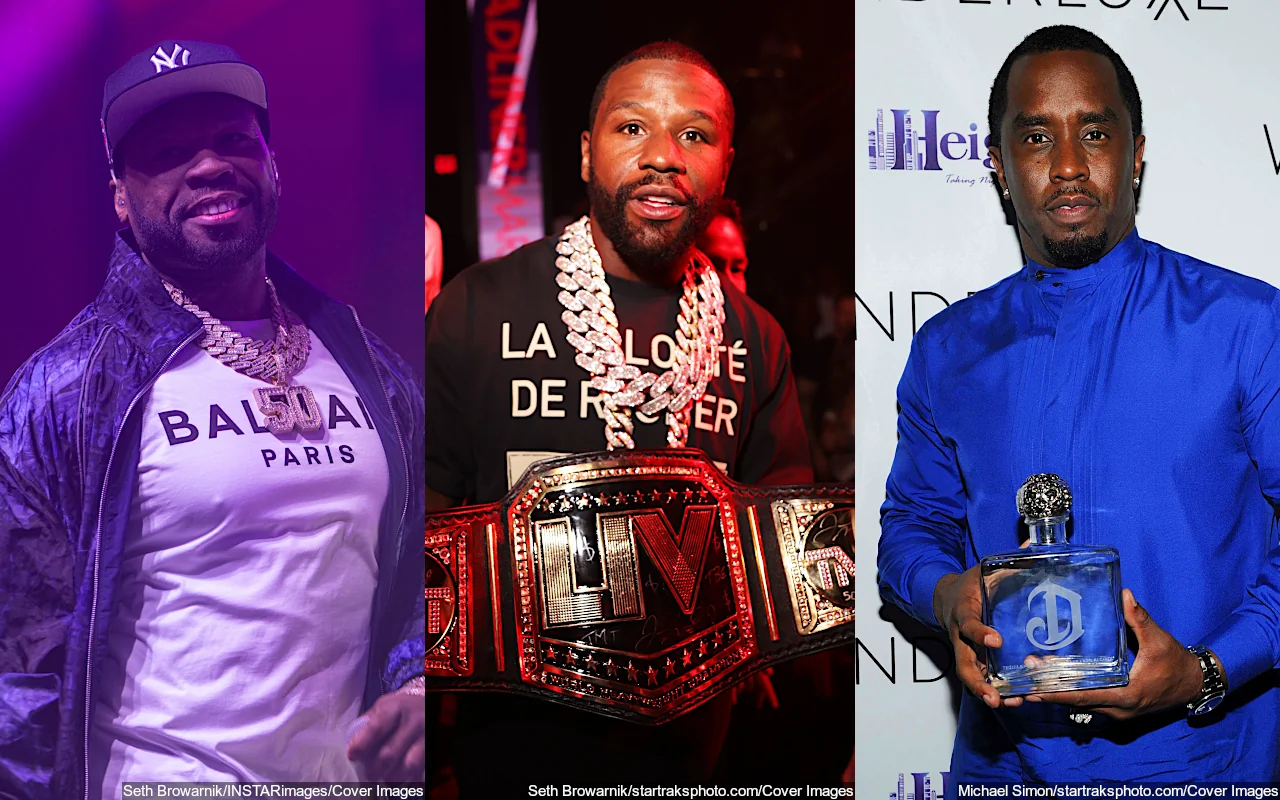 50 Cent Blasts Floyd Mayweather, Jr. for His 'Dumb' Comments About Diddy's Sexual Assault Allegation