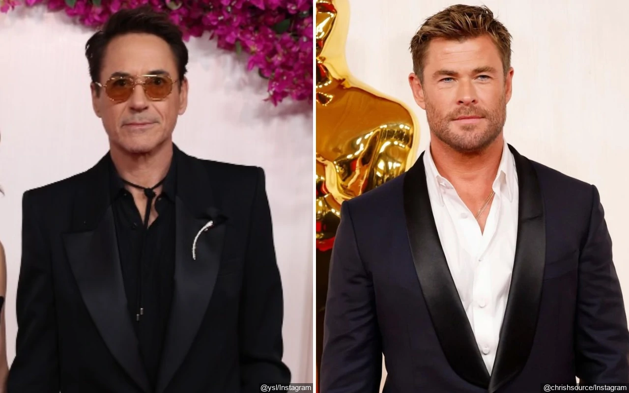 Oscars 2024: Robert Downey Jr.'s Hilarious Reaction to Seeing Chris Hemsworth on Red Carpet