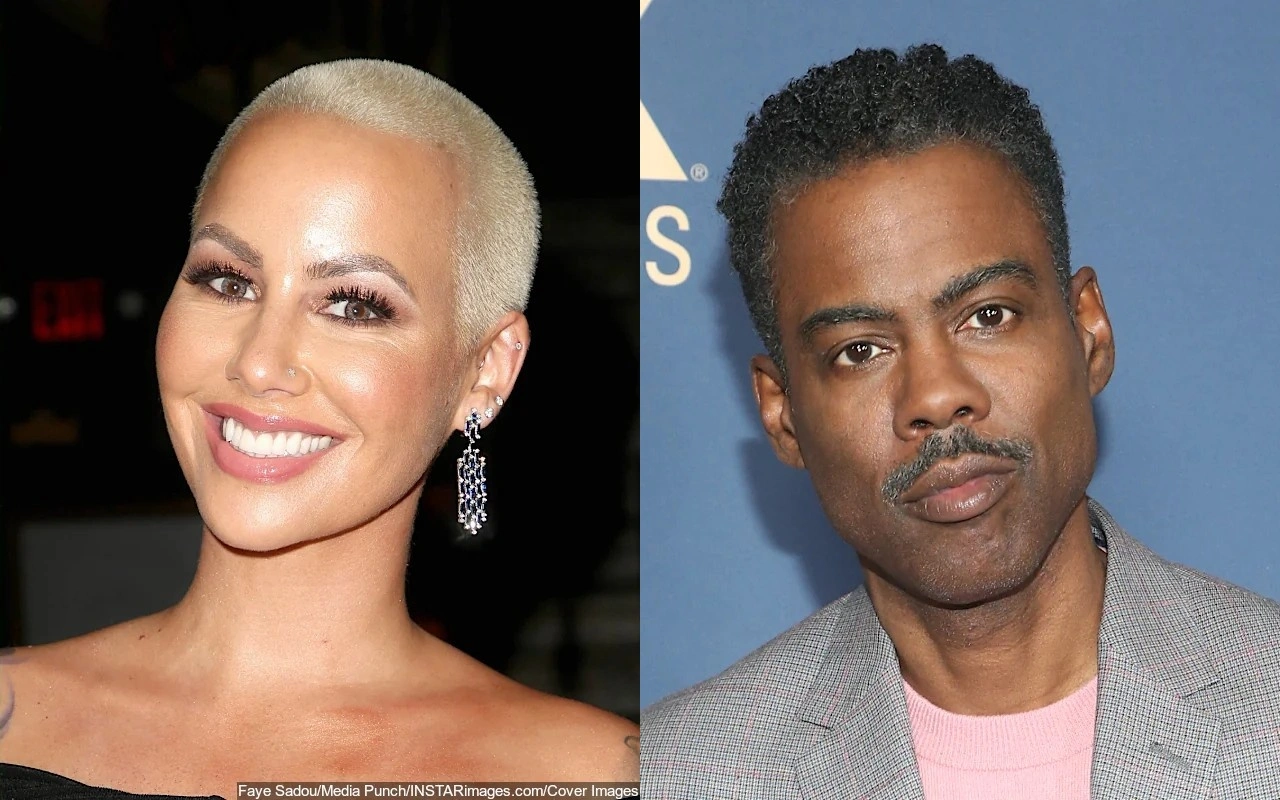 Amber Rose Insists She and Chris Rock Are Strictly Platonic Following NYC Outing