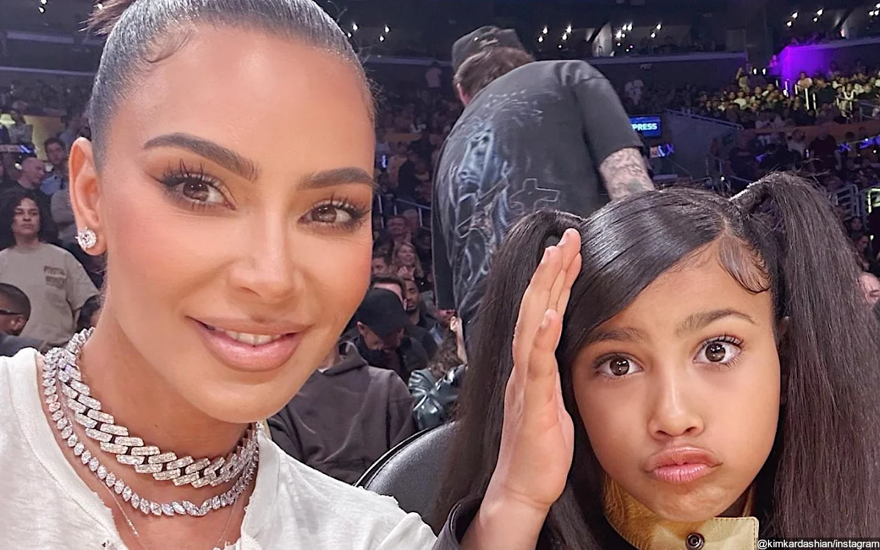Kim Kardashian's Daughter North West Helps Create Her Thirst Trap
