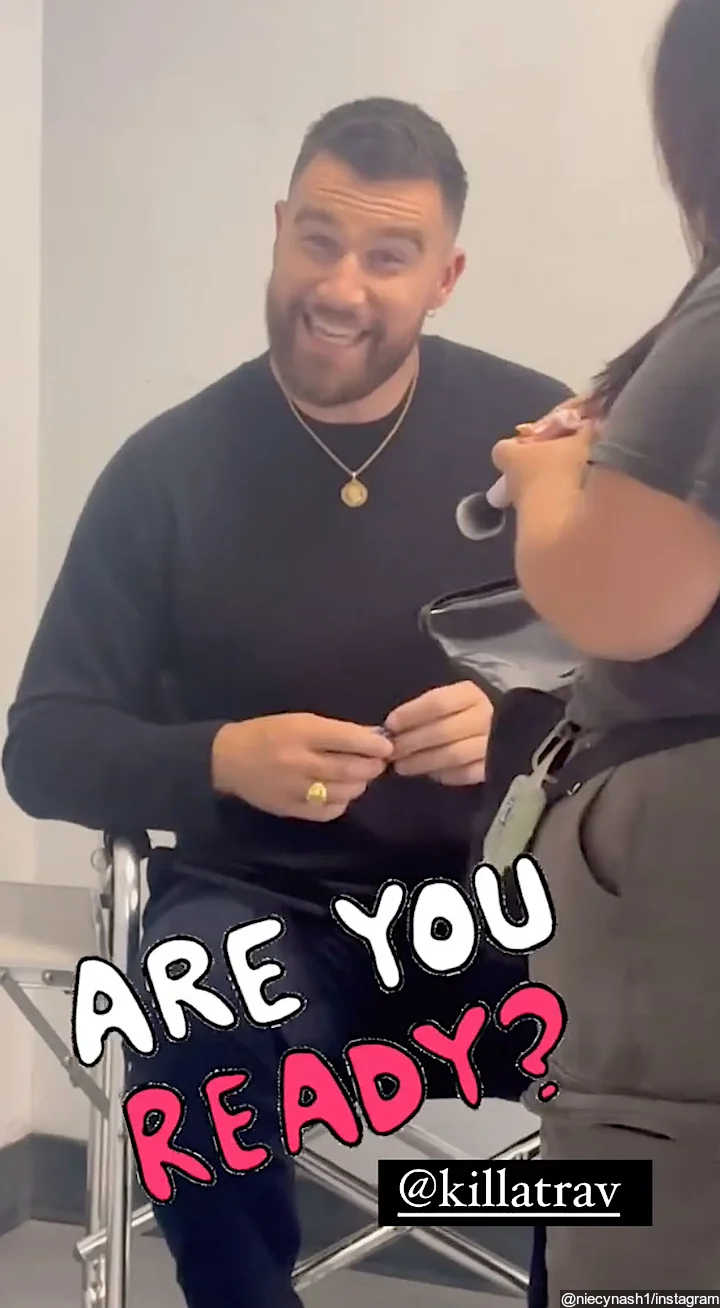 Travis Kelce on Niecy Nash's IG Story