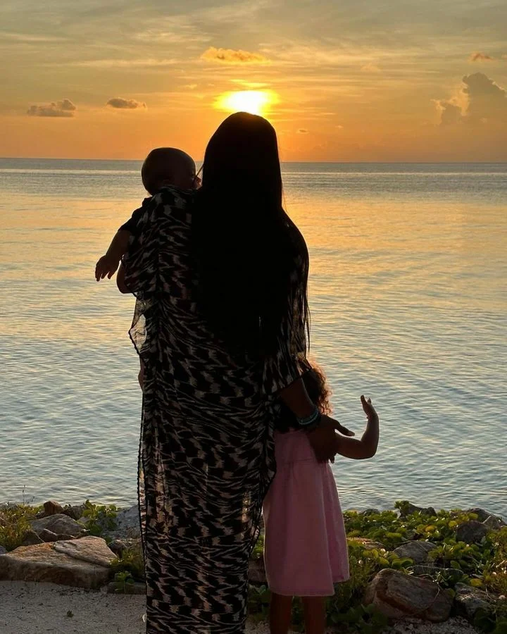 Naomi Campbell shares a glimpse of her children