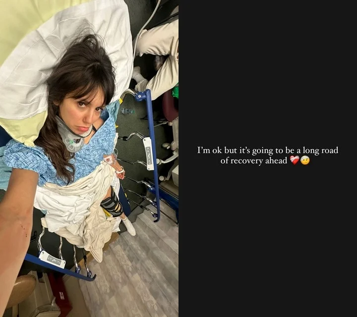 Nina Dobrev shares Instagram posts from hospital after e-bike crash