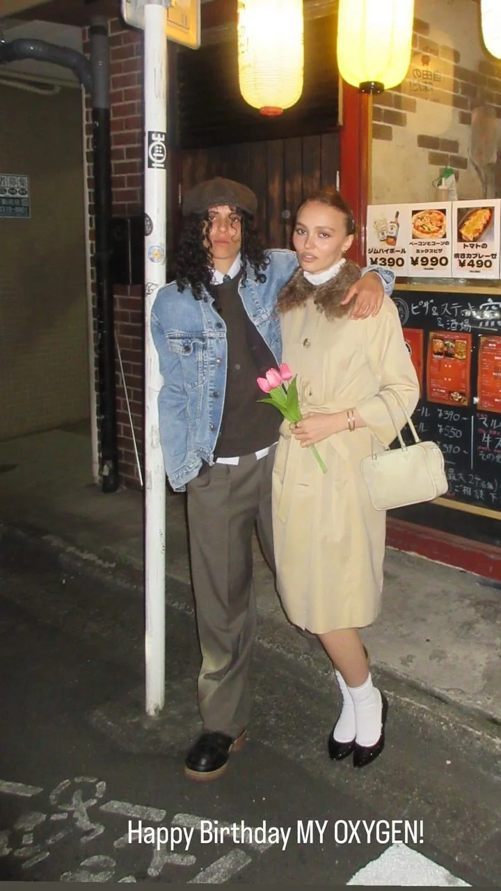 070 Shake wishes girlfriend Lily-Rose Depp a happy birthday