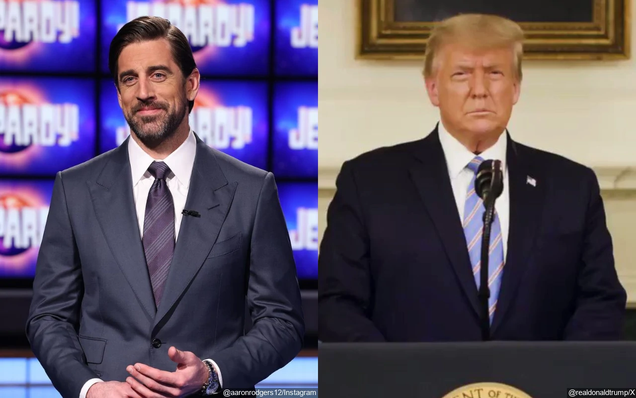 Aaron Rodgers Unleashes Pic of Him Shaking Hands With Donald Trump, Calls It 'Priceless'