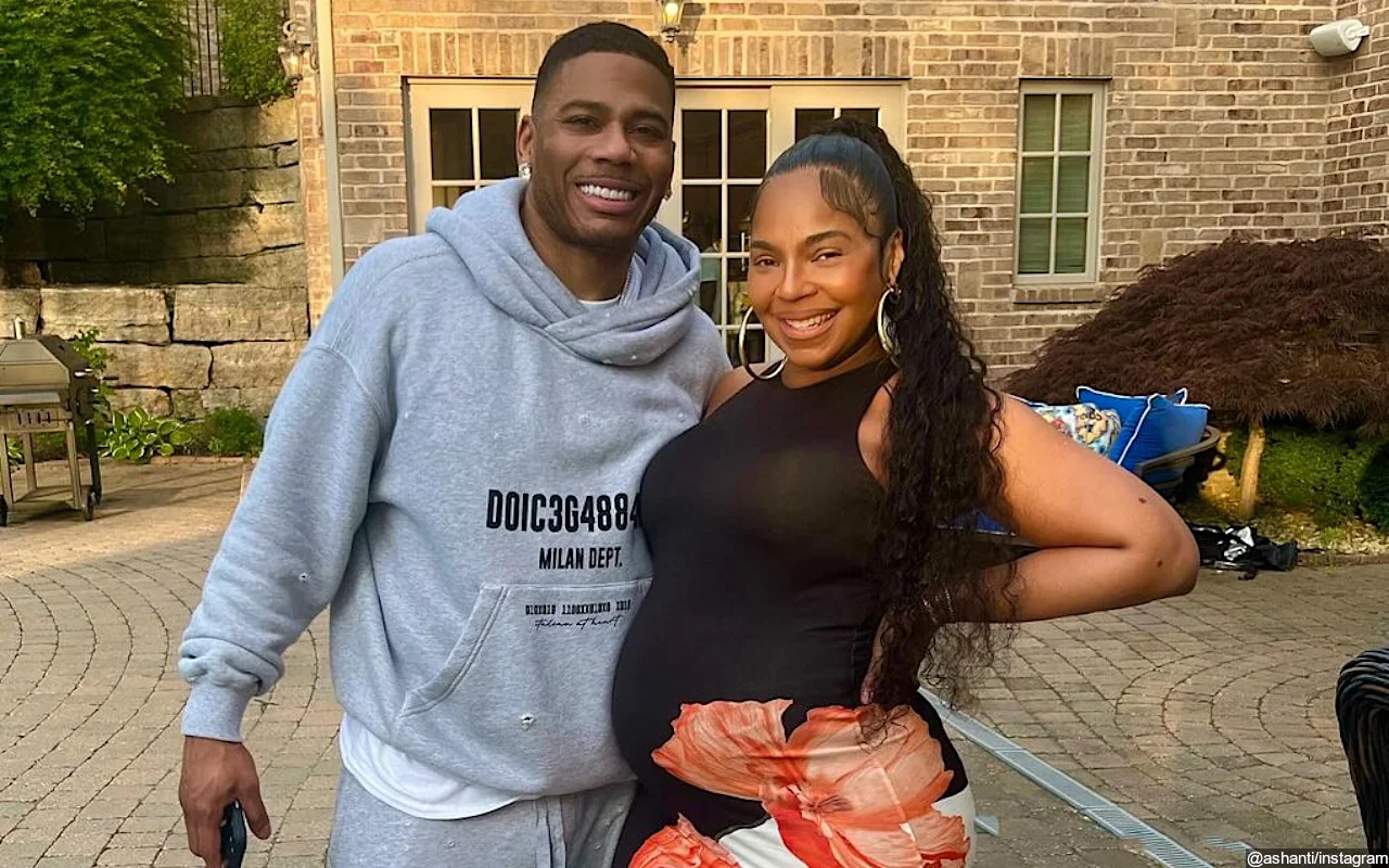 Nelly and Ashanti Celebrate Upcoming Birth of Their Baby at Dolce and Gabbana Store