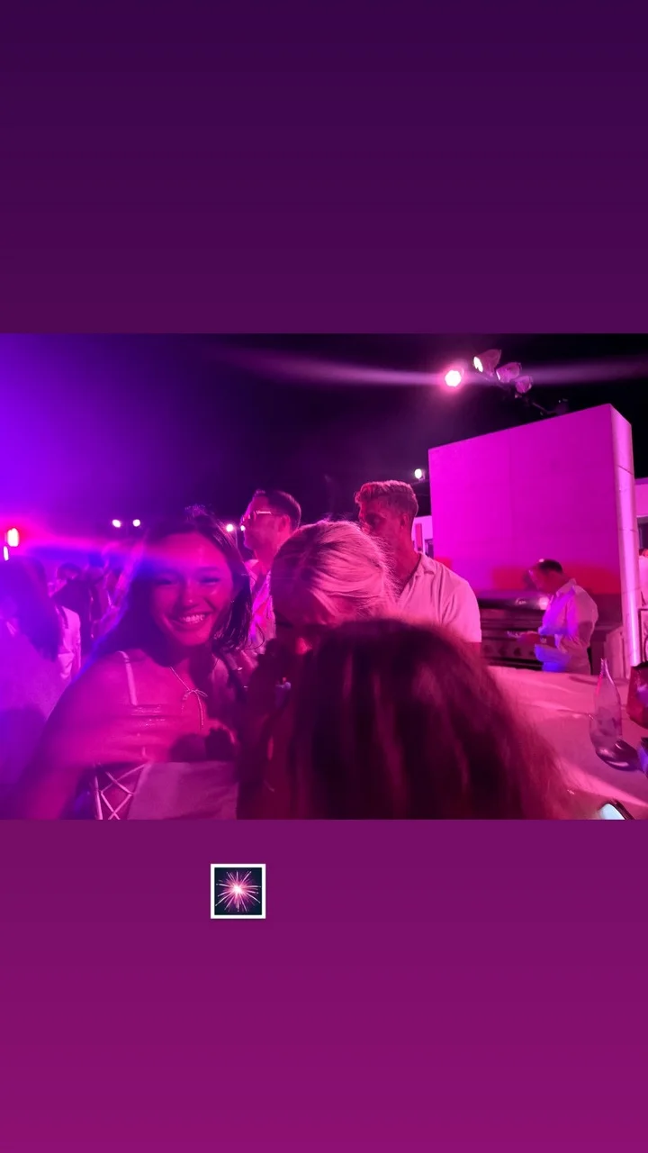 Lily Chee shares picture from 4th of July party