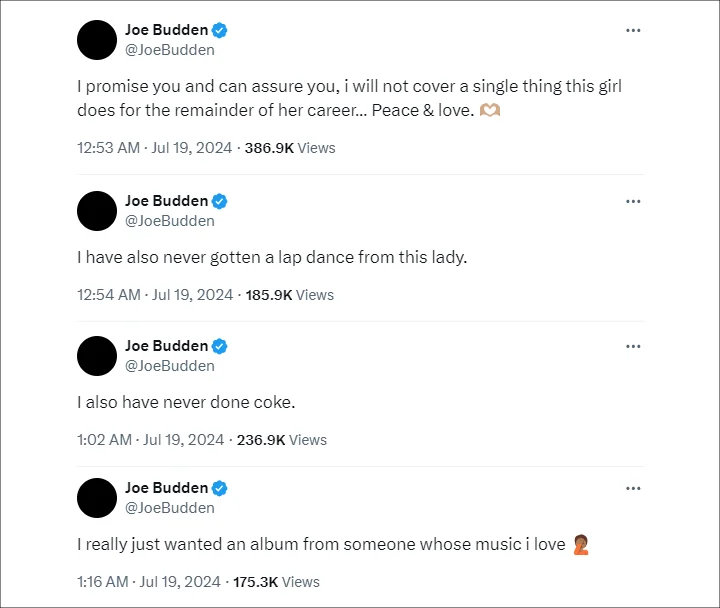 Joe Budden's Twitter
