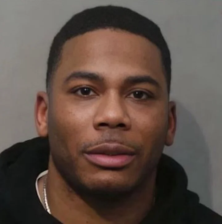 Nelly's mugshot after arrested in St. Louis