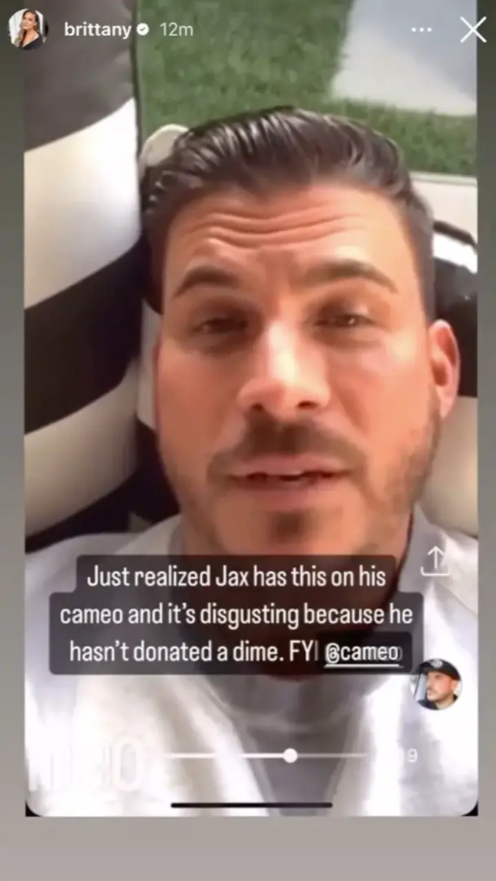 Brittany Cartwright accuses her ex of scam donation