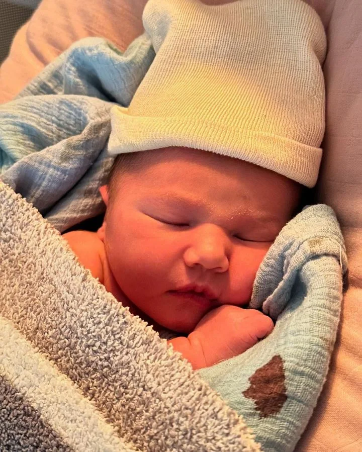 Brandon Jenner introduces newborn baby girl
