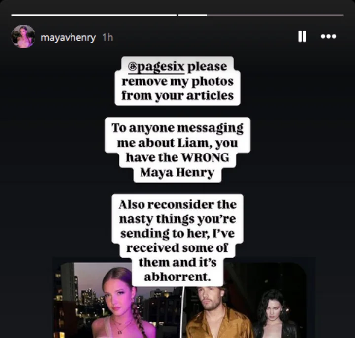 Maya V. Henry's IG Post