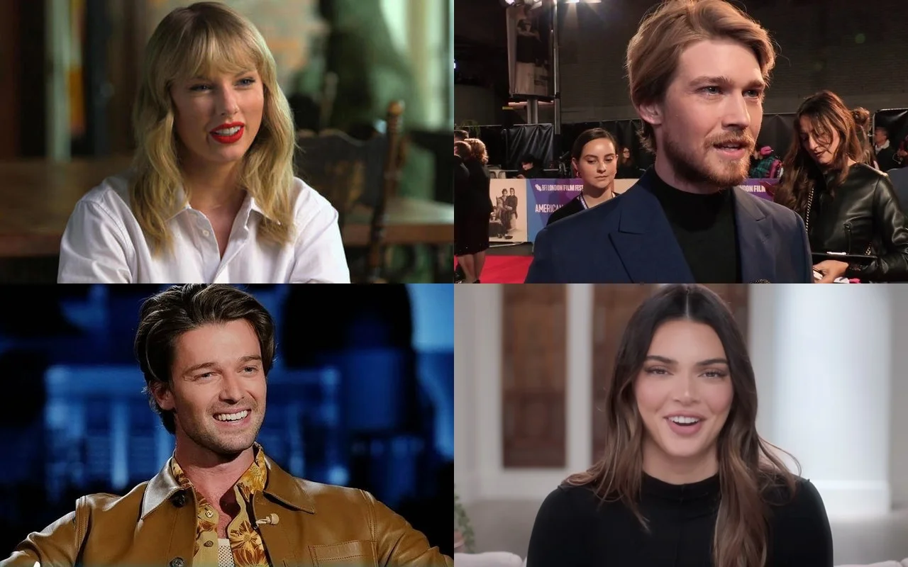 Taylor Swift's Exes Joe Alwyn and Patrick Schwarzenegger Cozy Up to Kendall Jenner Amid Singer's Feud With Kardashians