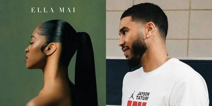 Ella Mai and Jayson Tatum have matching tatoos