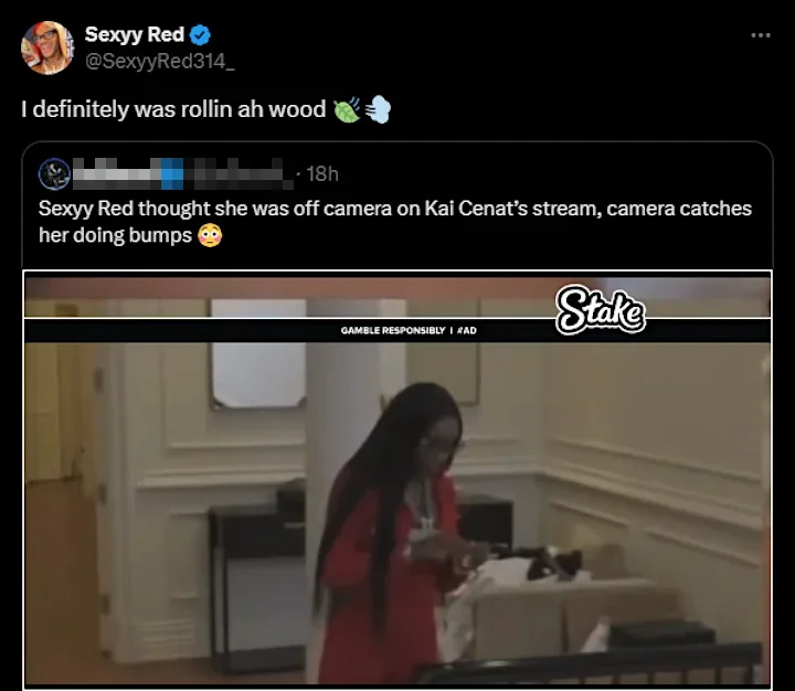 Sexyy Red's tweet