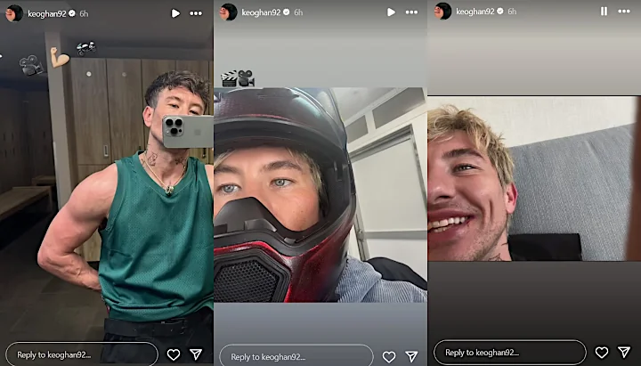 Barry Keoghan's IG Stories