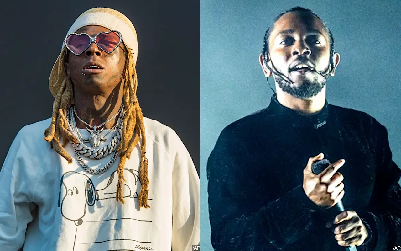 Lil Wayne Wishes Kendrick Lamar Well on LIX Super Bowl, Reacts to His Name-Drop 
