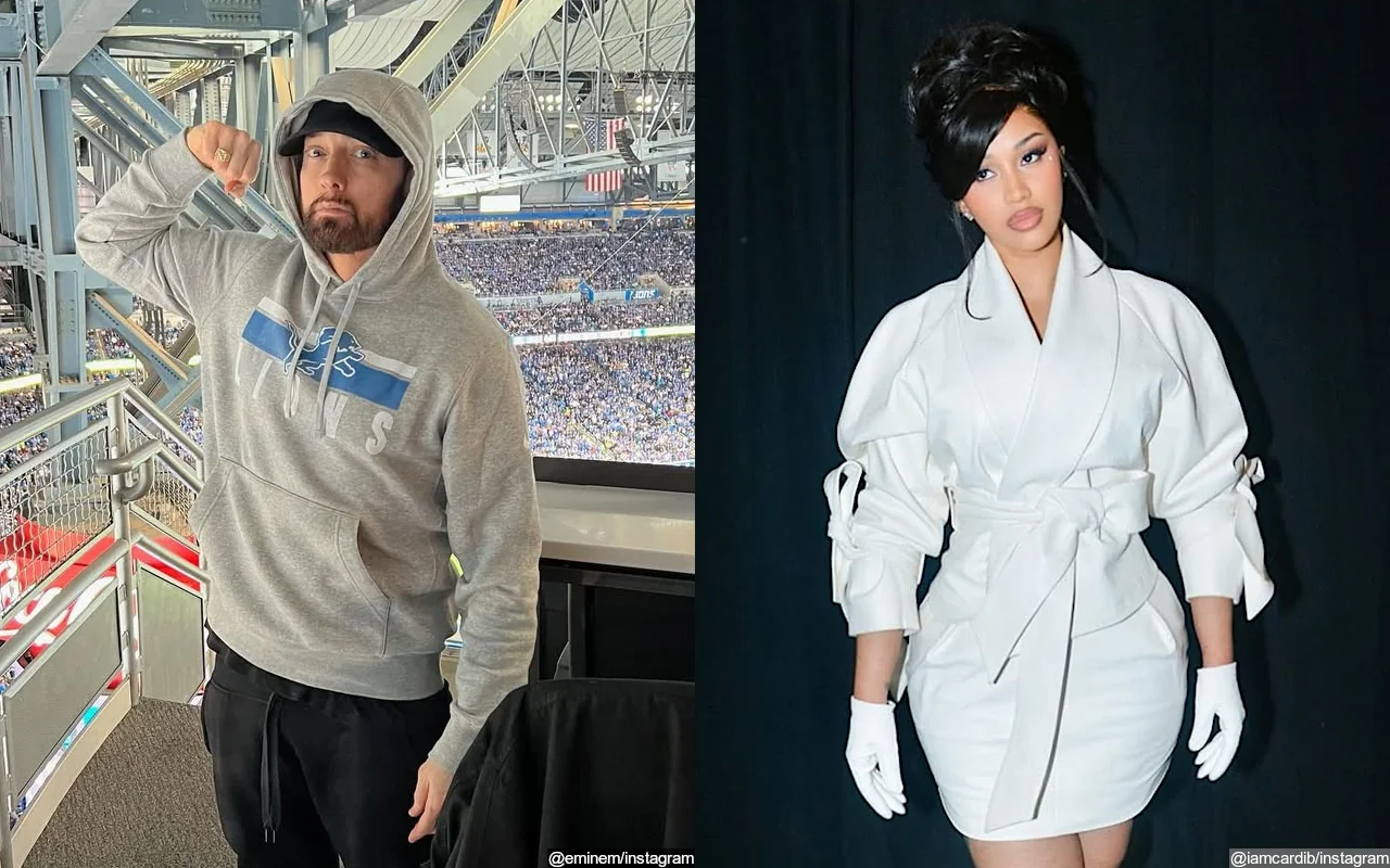 Eminem Sees His Old Self in Cardi B, Shows Love to Raptress