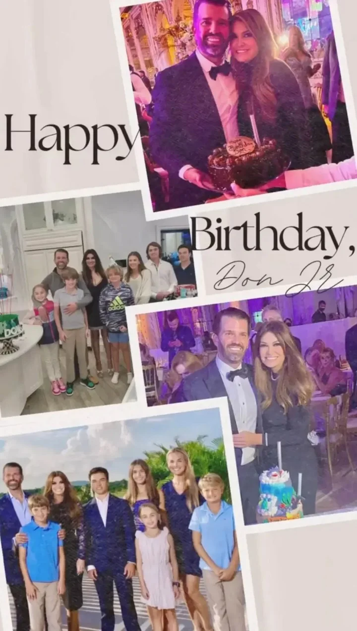 Donald Trump Jr.'s ex-fiancee wishes him happy birthday