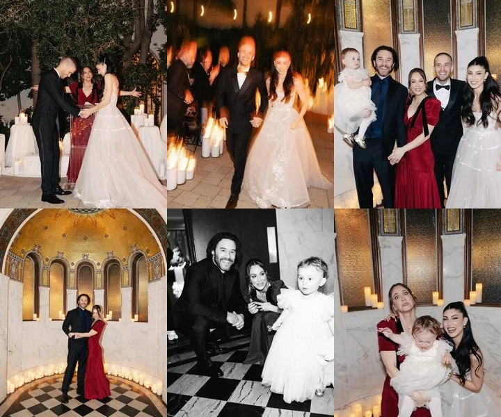 Kaley Cuoco shares pictures from sister's wedding