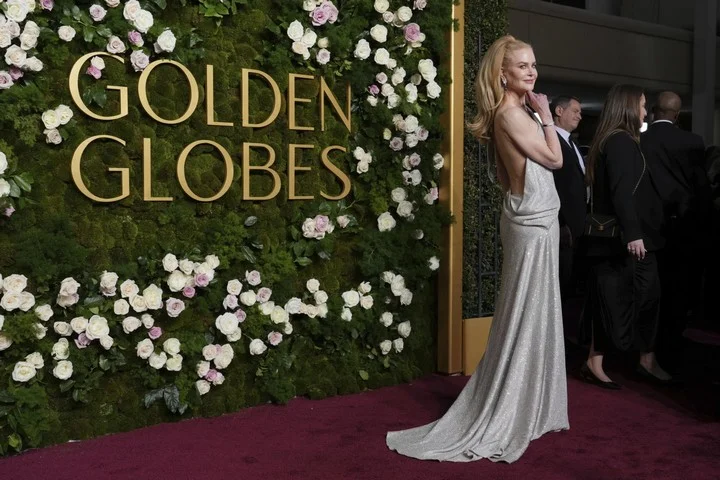 Nicole Kidman at Golden Globes 2025