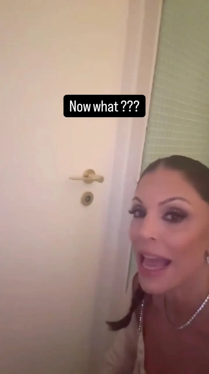 Bethenny Frankel doments her bathroom mishap