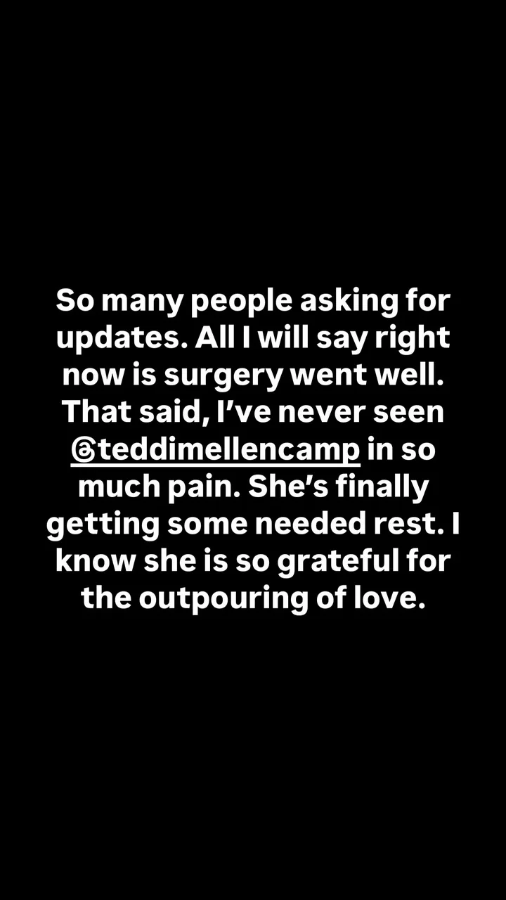 Edwin Arroyave shares update on Teddi Mellencamp's condition after brain surgery