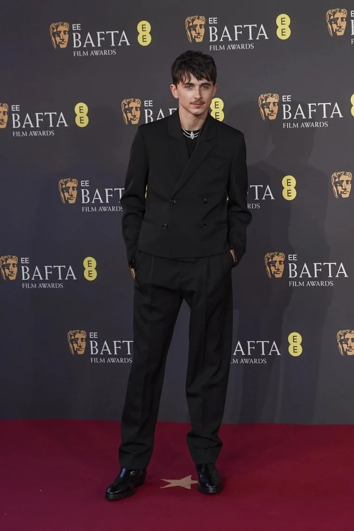 Timothee Chalamet at BAFTA Film Awards 2025