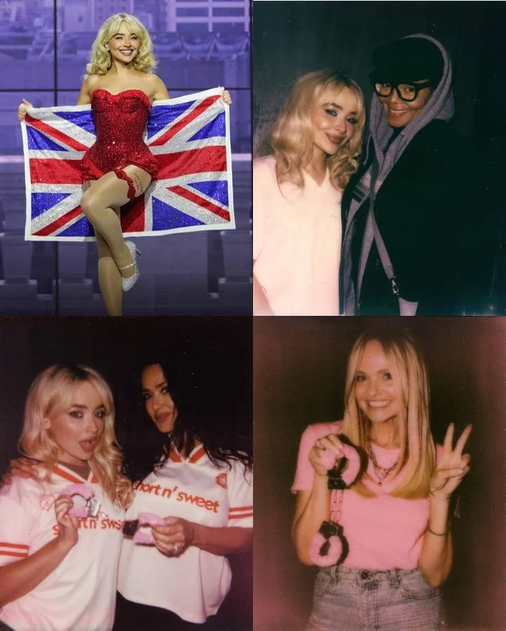 Sabrina Carpenter shares pictures from her London shows