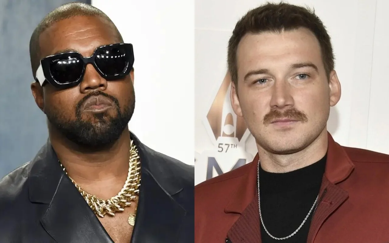 Kanye West Sends Photo of Nazi Flag to Morgan Wallen in Latest Anti-Jew Post