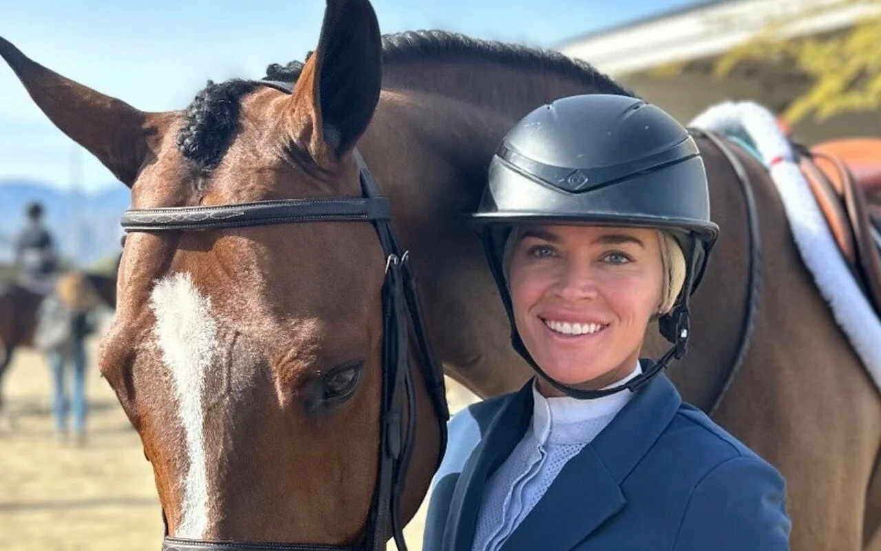 Teddi Mellencamp Competes in her First Horse Debry, a Month After Brain Tumor Surgery