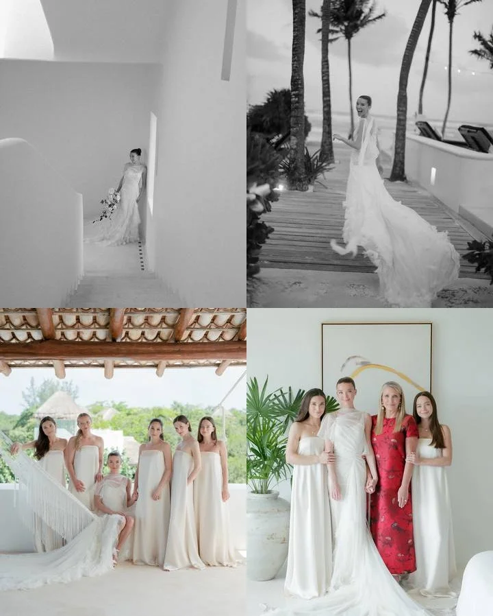 Nicole Brydon Bloom shares wedding photos