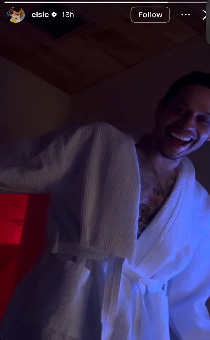 Elsie Hewitt debuts Pete Davidson