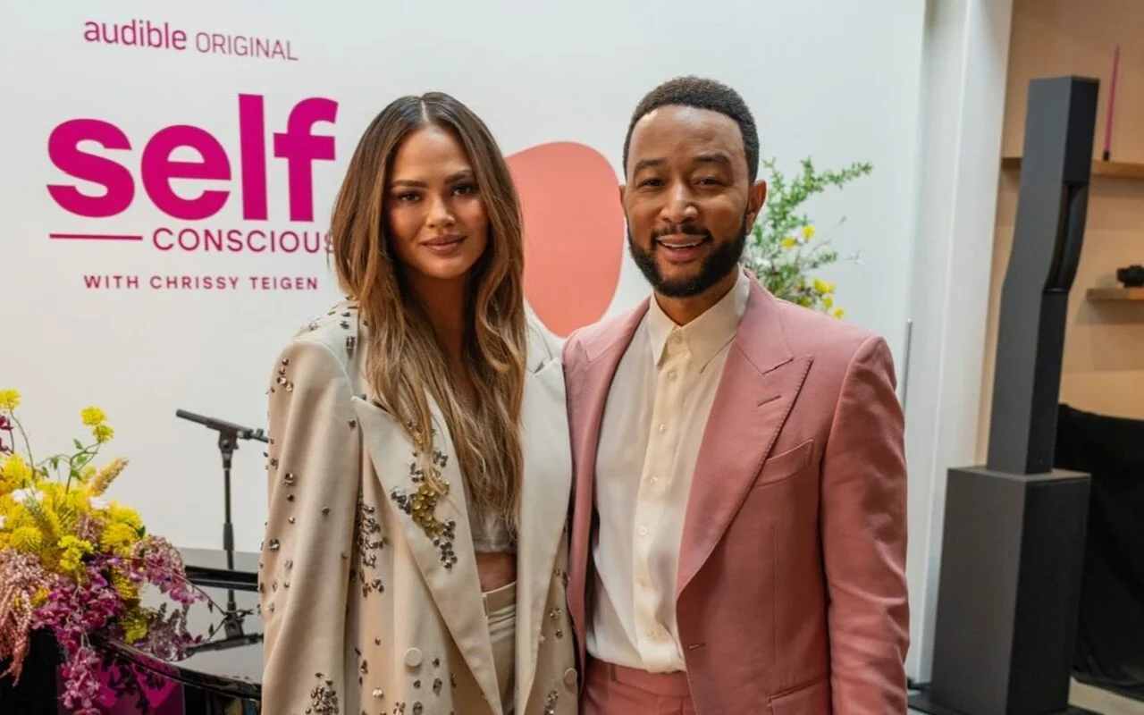 Chrissy Teigen and John Legend Adopt Dog Rescued From L.A. Wildfires