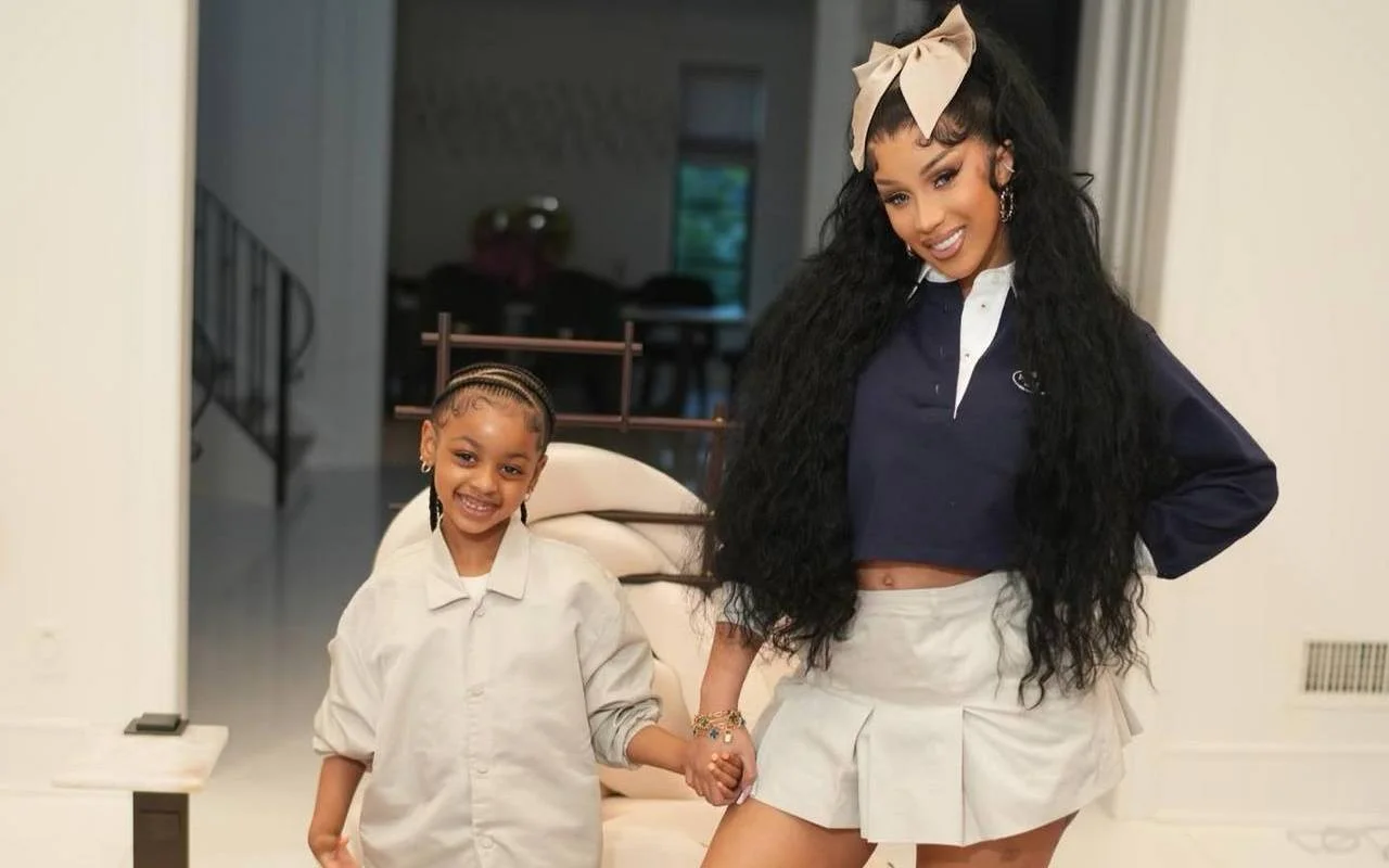 Cardi B Exasperated by Daughter Drawing on Her $60K Hermes Bag