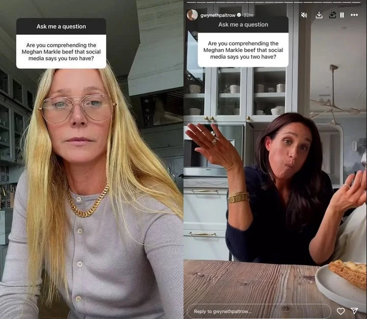 Gwyneth Paltrow and Meghan Markle shut down feud rumors