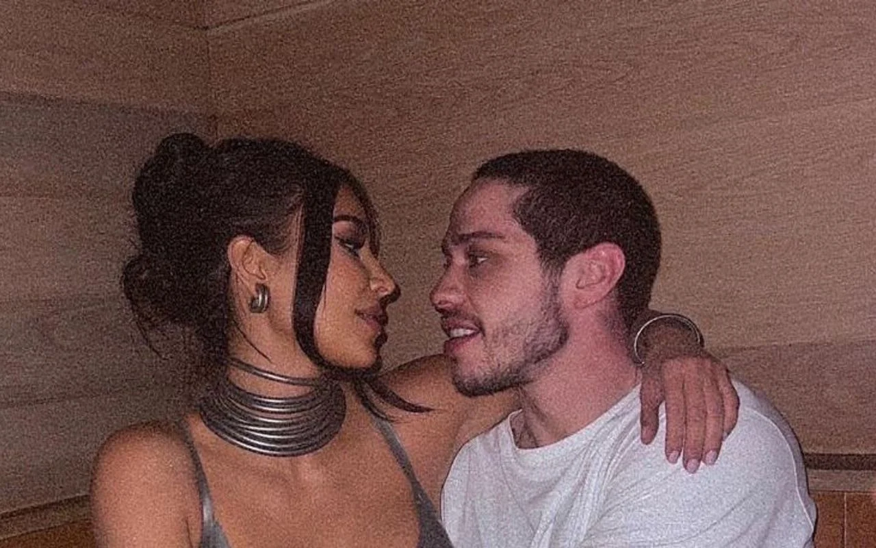 Pete Davidson Looks Horrified by Question About His Ex Kim Kardashian