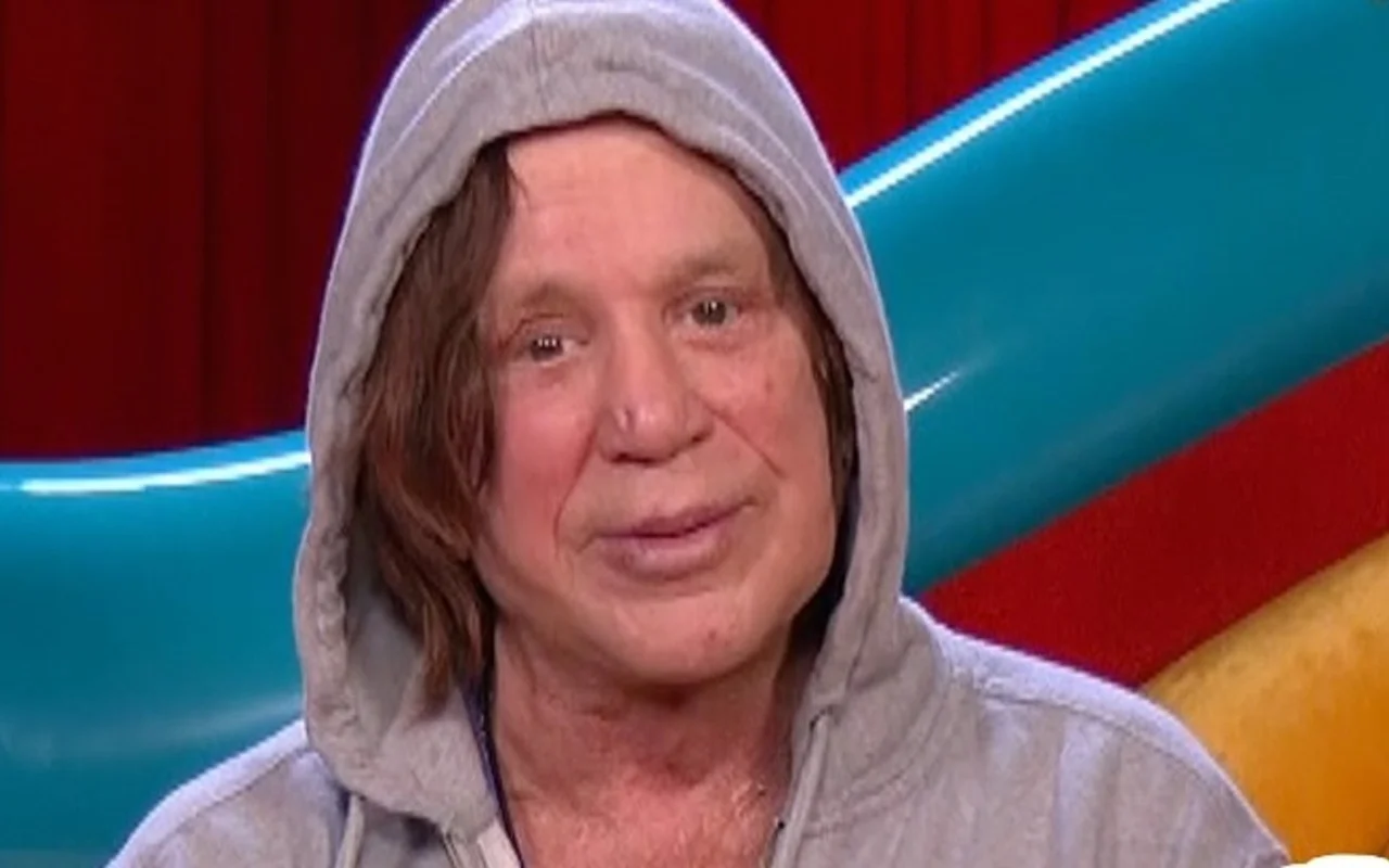 'Celebrity Big Brother': Mickey Rourke Gets Warning but Not Eviction After Homophobic Comments
