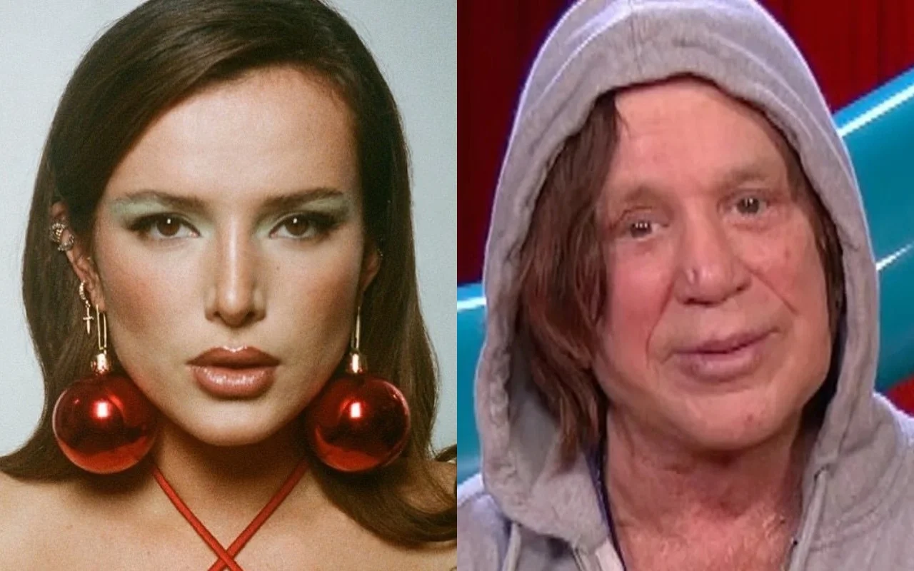 Bella Thorne Accuses Mickey Rourke of 'Gross' and 'Humiliating' Misconduct on Movie Set