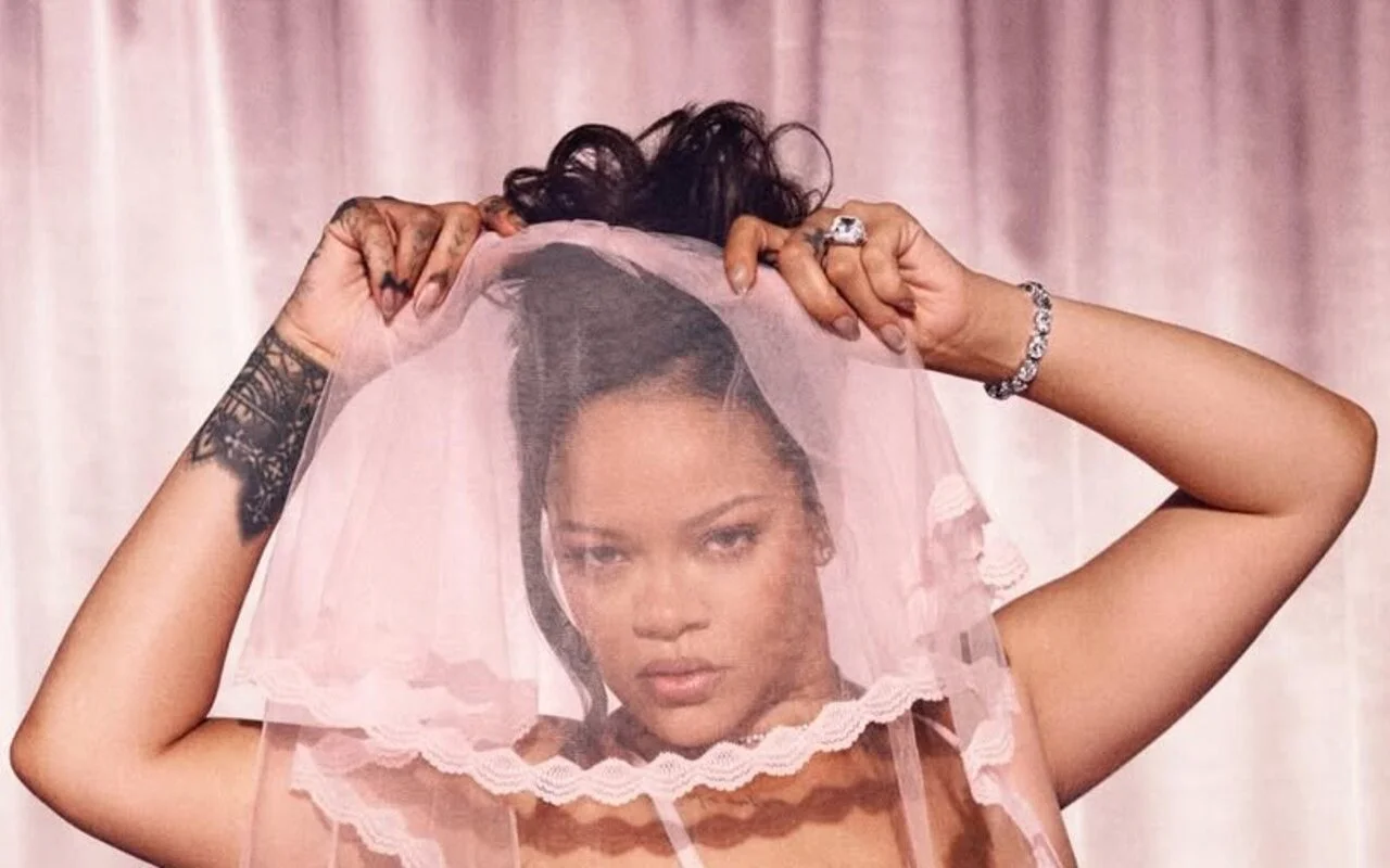 Rihanna Adds Fuel to A$AP Rocky Marriage Rumors with Bridal and Wedding Cake Photos