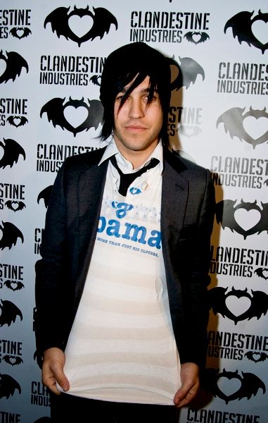Pete Wentz<br>Fall Out Boy's Pete Wentz Is Endorsing Senator Obama's Candidacy For Presidency