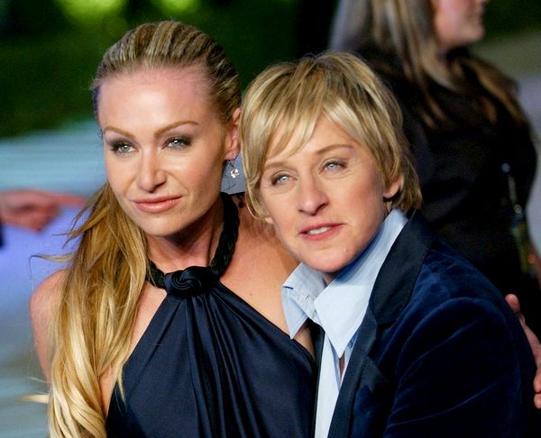 Ellen DeGeneres, Portia de Rossi<br>2007 Vanity Fair Oscar Party
