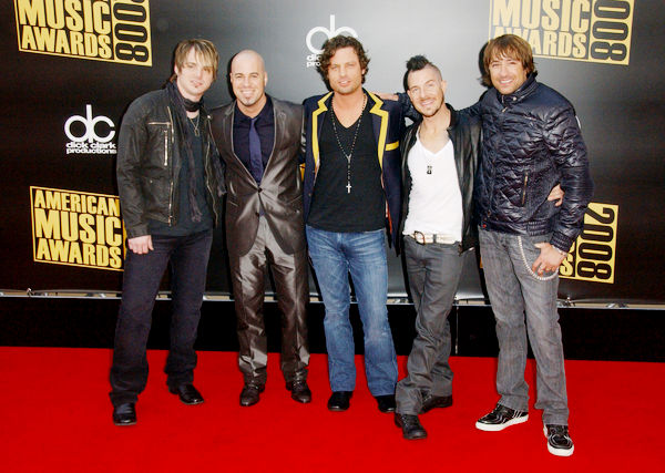 DAUGHTRY<br>2008 American Music Awards - Arrivals
